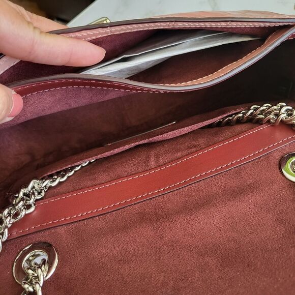 Coach (Light Pink) with silver hardware NWT handbag - Picture 13 of 16